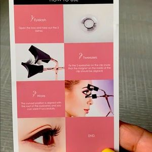 Magnetic eyelashes! New/open box
